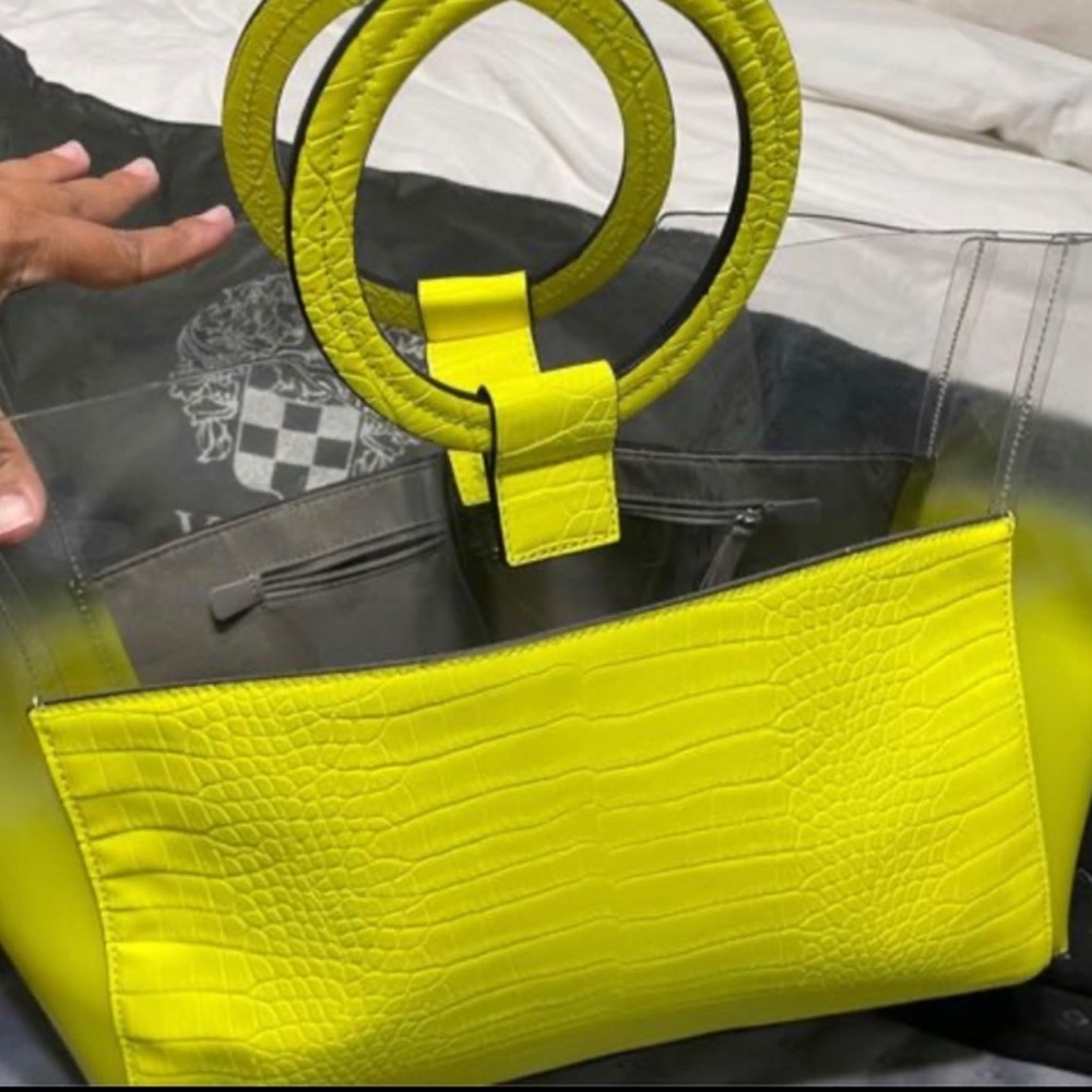Gorgeous Neon Yellow Bag